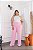 Calça Pantalona Cleo Rosa BB Plus Size - Imagem 1