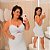 Vestido Ana Corrente Branco Plus Size - Imagem 1