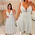 Vestido Analu MG Branco Plus Size - Imagem 3