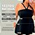 Vestido Vip Daniela Preto Plus Size - Imagem 2