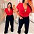Cropped Pedra Dani Vermelho Plus Size - Imagem 3
