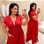 Cropped Pedra Dani Vermelho Plus Size - Imagem 1