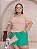 Short Duna Gabriela Verde Bandeira Plus Size - Imagem 1