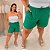 Short Duna Gabriela Verde Bandeira Plus Size - Imagem 4