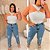 Body Gola Flor Mia Branco Plus Size - Imagem 3