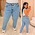 Calça Jeans Mom Awa Estefani Clara Plus Size - Imagem 1