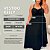 Vestido Alça Cruzado Vip Kelly Preto Plus Size - Imagem 2