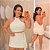 Conjunto Short Saia Strass Off Bela Plus Size - Imagem 1