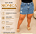 Saia Jeans PB Destroyed Mônica Plus Size - Imagem 2