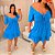 Vestido Susan Manga Azul Plus Size - Imagem 3