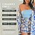 Conjunto Kimono Cibele Tropical Azul Claro Plus Size - Imagem 2