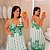 Vestido Argola Vip Angélica Verão Verde Plus Size - Imagem 1