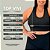 Top Nadador Vivi Preto Suplex Plus Size - Imagem 3