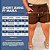 Short Jeans FF Maíra Marrom Plus Size - Imagem 3