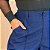 Pantalona Linhão Jussara Azul Marinho  Plus Size - Imagem 5