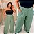 Pantalona Linhão Jussara Verde Menta Plus Size - Imagem 4