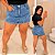 Short Saia Jeans Awa Isadora Plus Size - Imagem 1