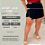 Short Saia Babi Preto Liso Plus Size - Imagem 2