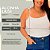 Alcinha Bruna Lasie Branco Plus Size - Imagem 2