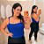 Alcinha Bruna Laise Azul Royal Plus Size - Imagem 1