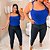 Alcinha Bruna Laise Azul Royal Plus Size - Imagem 3