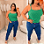 Alcinha Bruna Laise Verde Plus Size - Imagem 3