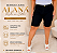 Bermuda Jeans Awa Alana Preta Plus Size - Imagem 2