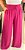 Calça Pantalona Sueli Pink Plus Size - Imagem 1