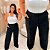Calça Pantalona Duna Preto Plus Size - Imagem 1