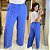 Calça Pantalona Duna Azul Jeans Plus Size - Imagem 1