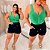 Cropped Suplex Zíper Verde Plus Size - Imagem 3