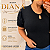 Blusa Gotinha Manga Diana Marrom Plus Size - Imagem 2
