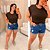 Blusa Muscle Tee Vitória Marrom Plus Size - Imagem 3