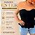 Blusa Bata Modal Ester Preta Plus Size - Imagem 2