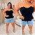 Blusa Bata Modal Ester Preta Plus Size - Imagem 4