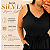 Blusa Alça Duna Silvia Preta Plus Size - Imagem 2