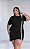 Vestido Faixa Liliana Preto Plus Size - Imagem 4