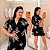 Vestido Transpassado Vip Lia Preto Plus Size - Imagem 1