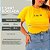 T shirt Bordada BR Amarela Plus Size - Imagem 2