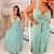 Conjunto Saia Longa Teresa Verde Plus Size - Imagem 4