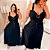 Conjunto Saia Longa Teresa Preto Plus Size - Imagem 3