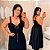 Conjunto Saia Longa Teresa Preto Plus Size - Imagem 1