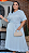 Conjunto Soraya Azul BB Plus Size - Imagem 5