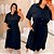 Conjunto Soraya Preto Plus Size - Imagem 4