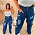 Calça Jeans Wide Leg Awa Clarice Plus Size - Imagem 3