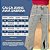 Calça Jeans Flare Awa Fenda Sabrina Plus Size - Imagem 3