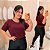 Blusão Visco Yasmin Vinho Plus Size - Imagem 1