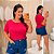 Blusão Visco Yasmin Pink Plus Size - Imagem 1
