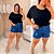 Blusão Visco Yasmin Preta Plus Size - Imagem 4