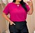 Blusa Manga Duna Beatriz Pink Plus Size - Imagem 1